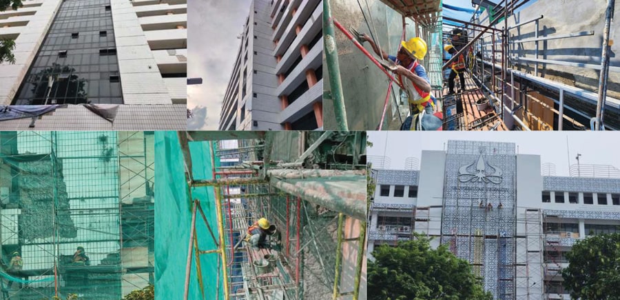 Fasad Gedung KIH Universitas Trisakti